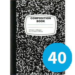 Class Set of Composition Books